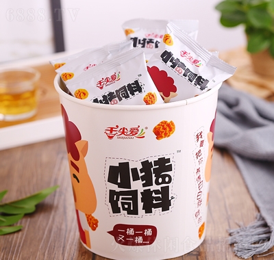 舌尖愛小豬飼料波浪卷(