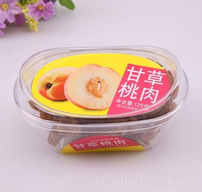 加減乘除元寶盒甘草桃肉125g