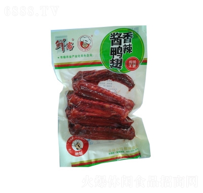 鮮客香辣鴨翅100g