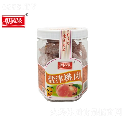 朝霞果鹽津桃肉230克