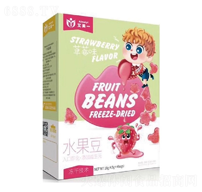 艾美一水果豆草莓18g