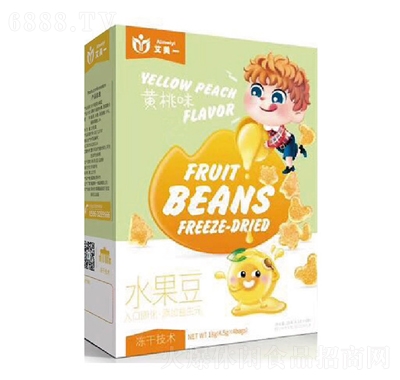 艾美一水果豆黃桃18g