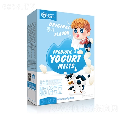 艾美一益生菌酸奶溶豆豆