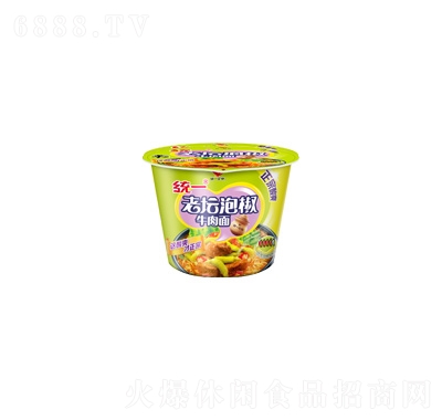 統一老壇泡椒牛肉面