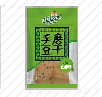 絲絲入口手磨豆干山椒味