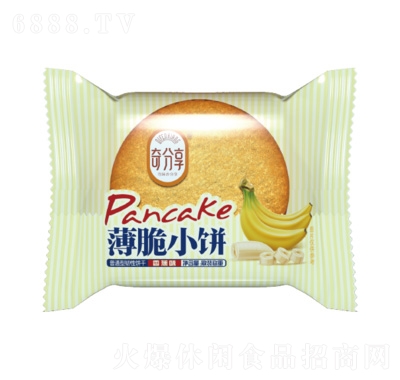 奇分享薄脆小餅香蕉味