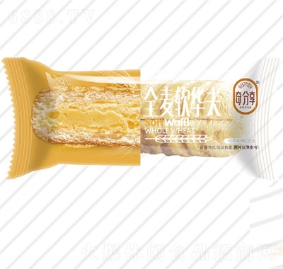 奇分享軟華夫棒原味圓形