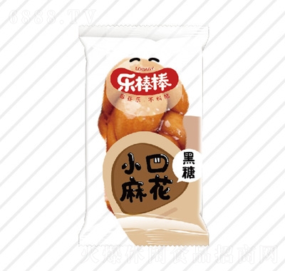 樂棒棒小口麻花黑糖味