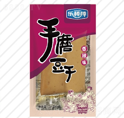 樂棒棒手磨豆干香辣味