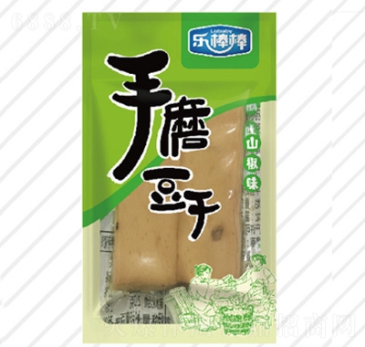 樂棒棒手磨豆干山椒味