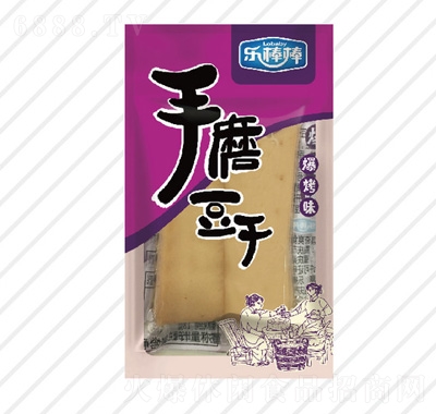 樂棒棒手磨豆干爆烤味