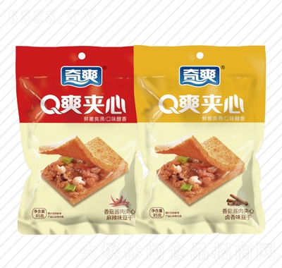 奇爽Q爽夾心豆干