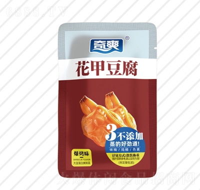 奇爽花甲豆腐爆烤味