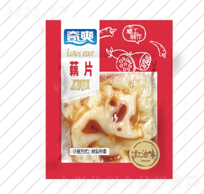 奇爽藕片紅油味