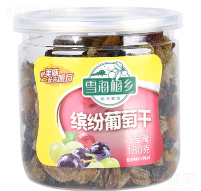 雪海梅鄉繽紛葡萄干