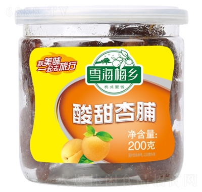 雪海梅鄉酸甜杏脯