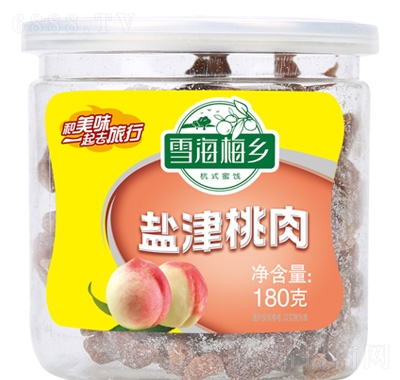 雪海梅鄉鹽津桃肉