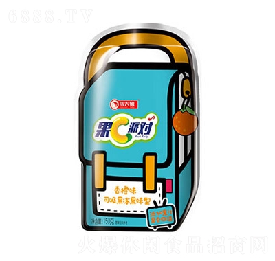 馬大姐可吸果凍香橙味150g