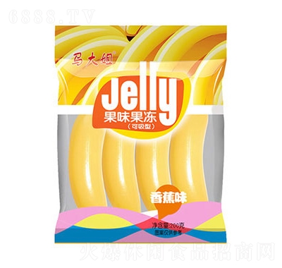 馬大姐可吸果凍香蕉味200g