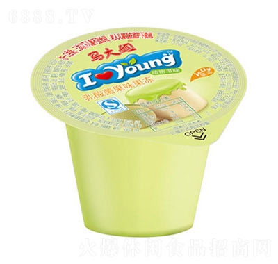 馬大姐乳酸菌果味果凍哈密瓜味