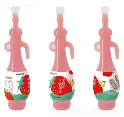 櫻桃小丸子寶瓶可吸果凍