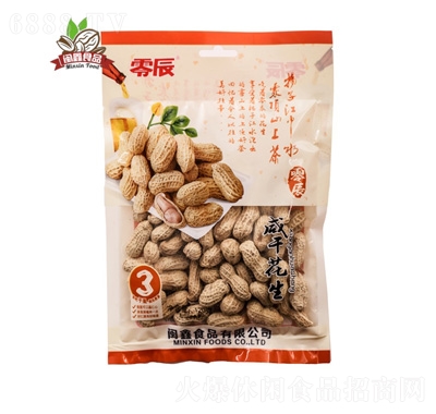 零辰咸干花生120g