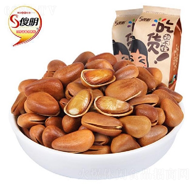 傻明開口松子220gx3袋