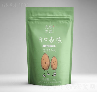 光頭李記開口杏核