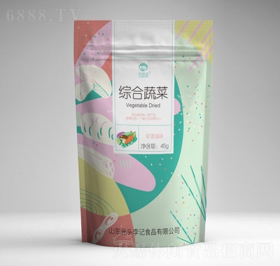 光頭李記綜合蔬菜脆