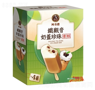 阿奇儂鐵觀音奶蓋珍珠雪