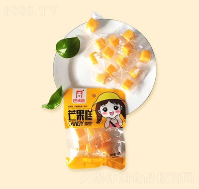 芒果糕水果軟糖網紅零食