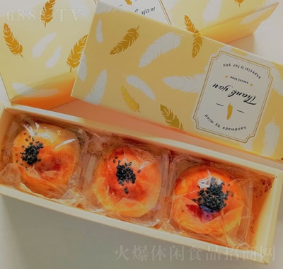 新升陽手工豆沙蛋黃酥伴