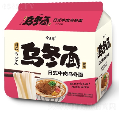 今麥郎日式牛肉烏冬面