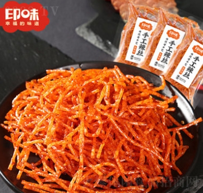印味辣條手工辣絲素牛排
