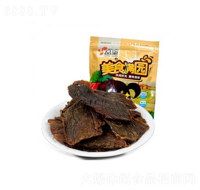 品黛手撕牛肉片招商批發