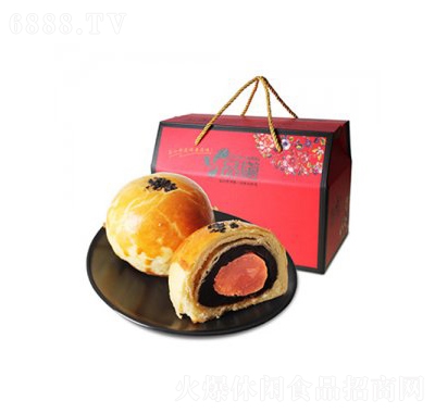 品黛純紅豆沙蛋黃酥特色