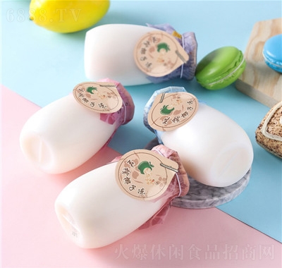 果不離椰子凍廠家整箱批發(fā)200g×20瓶生榨椰子果凍招商批發(fā)