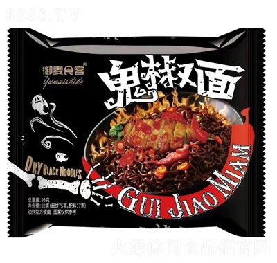 御麥食客方便面鬼椒面