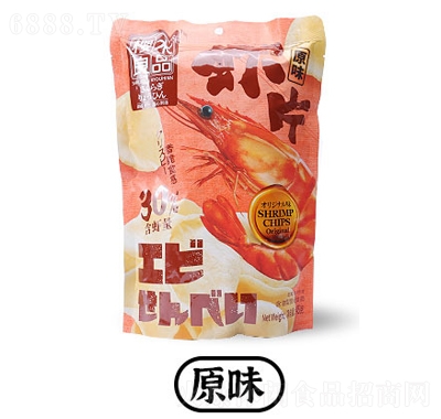 櫻木良品原味蝦片袋裝網紅辦公膨化食品休閑零食原味