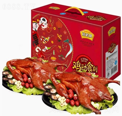 藤橋牌溫州風味特產醬油鴨大禮包烤鴨年貨鴨肉整只鴨禮盒1040g