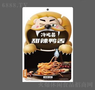 冷吃獸甜辣鴨舌45克