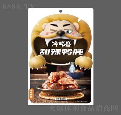 冷吃獸甜辣鴨肫75克