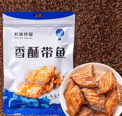 俏味良品帶魚酥原味80