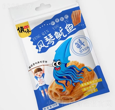 俏味良品風琴魷魚50克