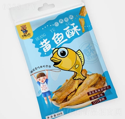 俏味良品黃魚酥原味50