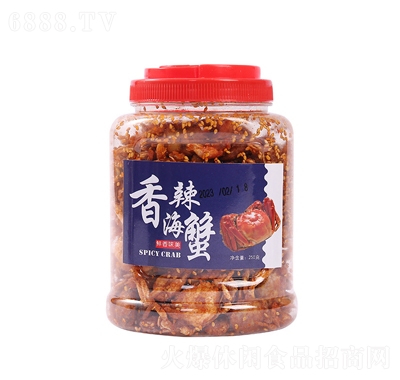 俏味良品網紅香辣蟹罐裝