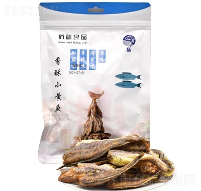 俏味良品香酥小黃魚休閑