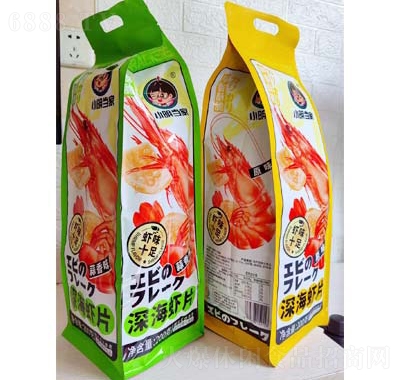 小明當家深海蝦片食品招商200克
