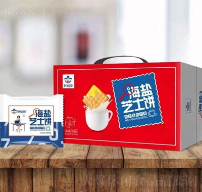 鮮稻臣海鹽芝士餅休閑食