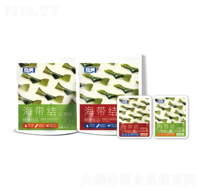 奇爽海帶結休閑零食